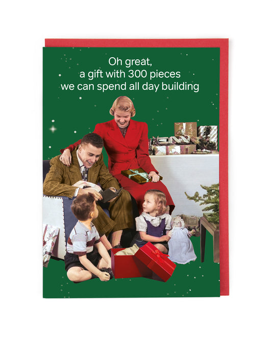 Oh Great 300 Pieces Holiday Card