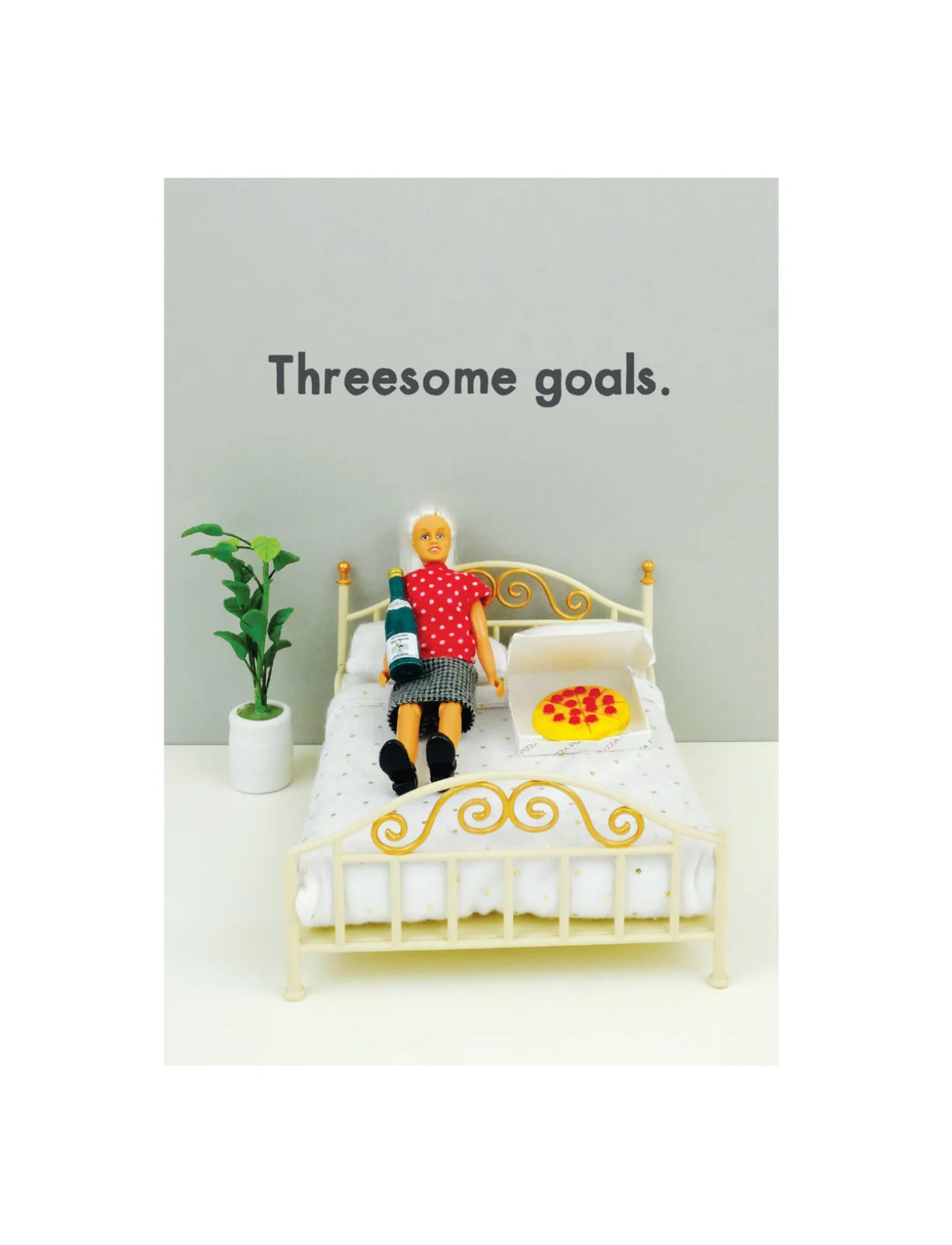 Threesome Goals Card