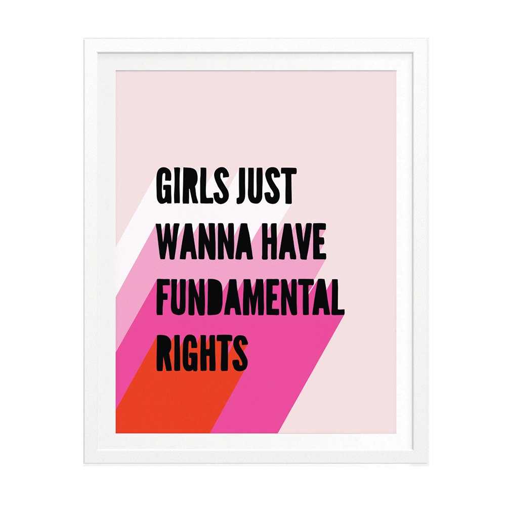 Fundamental Rights Art Print