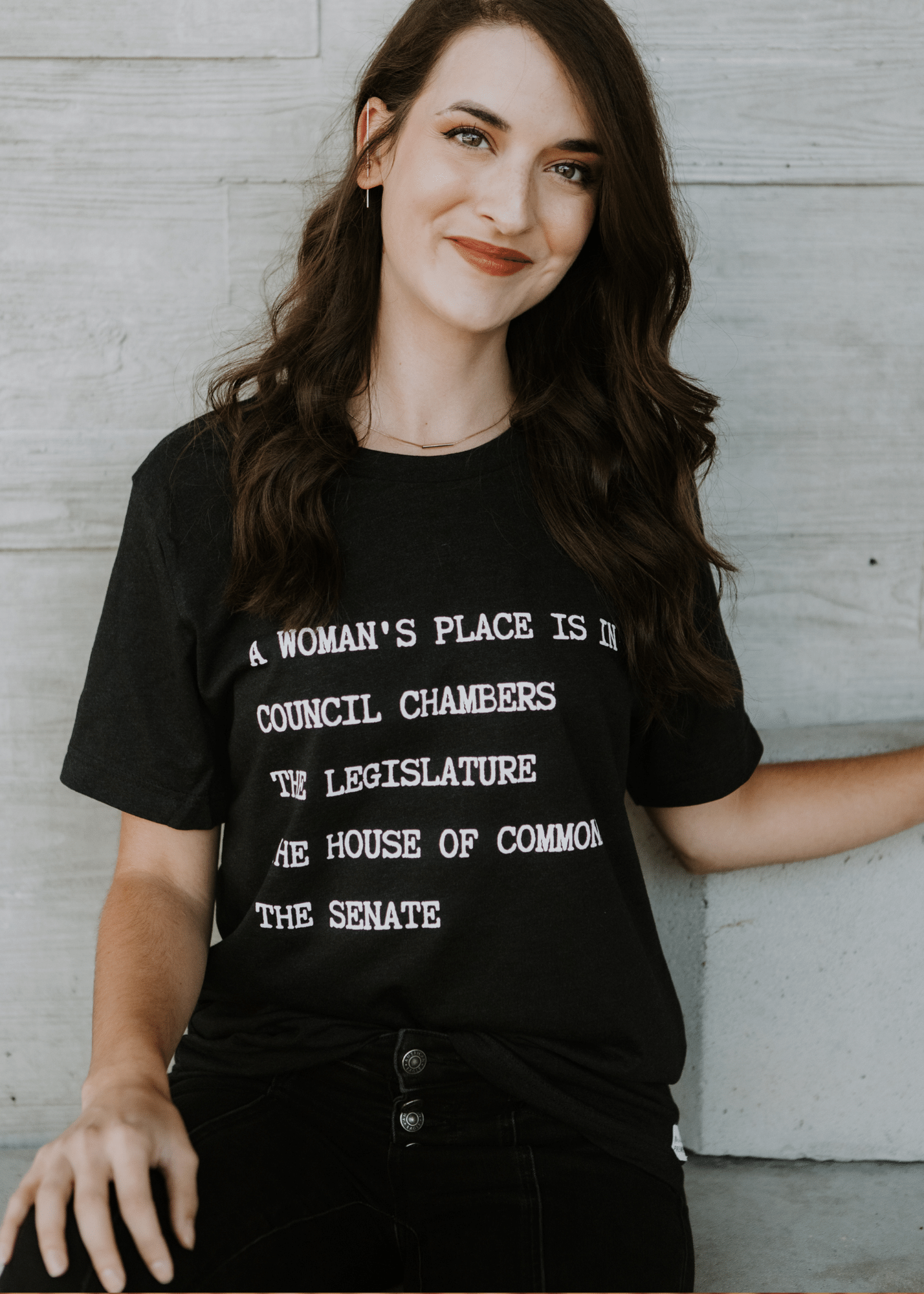 Madame Premier A Woman's Place Is In Politics Adult T-Shirt