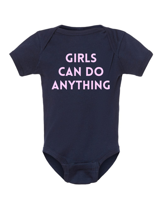 Madame Premier Girls Can Do Anything Onesie