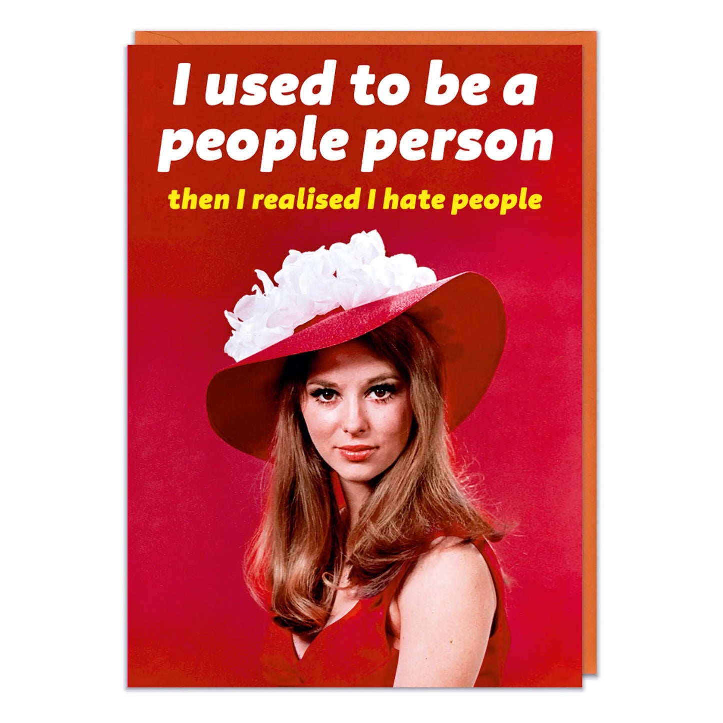 I Used To Be A People Person Card