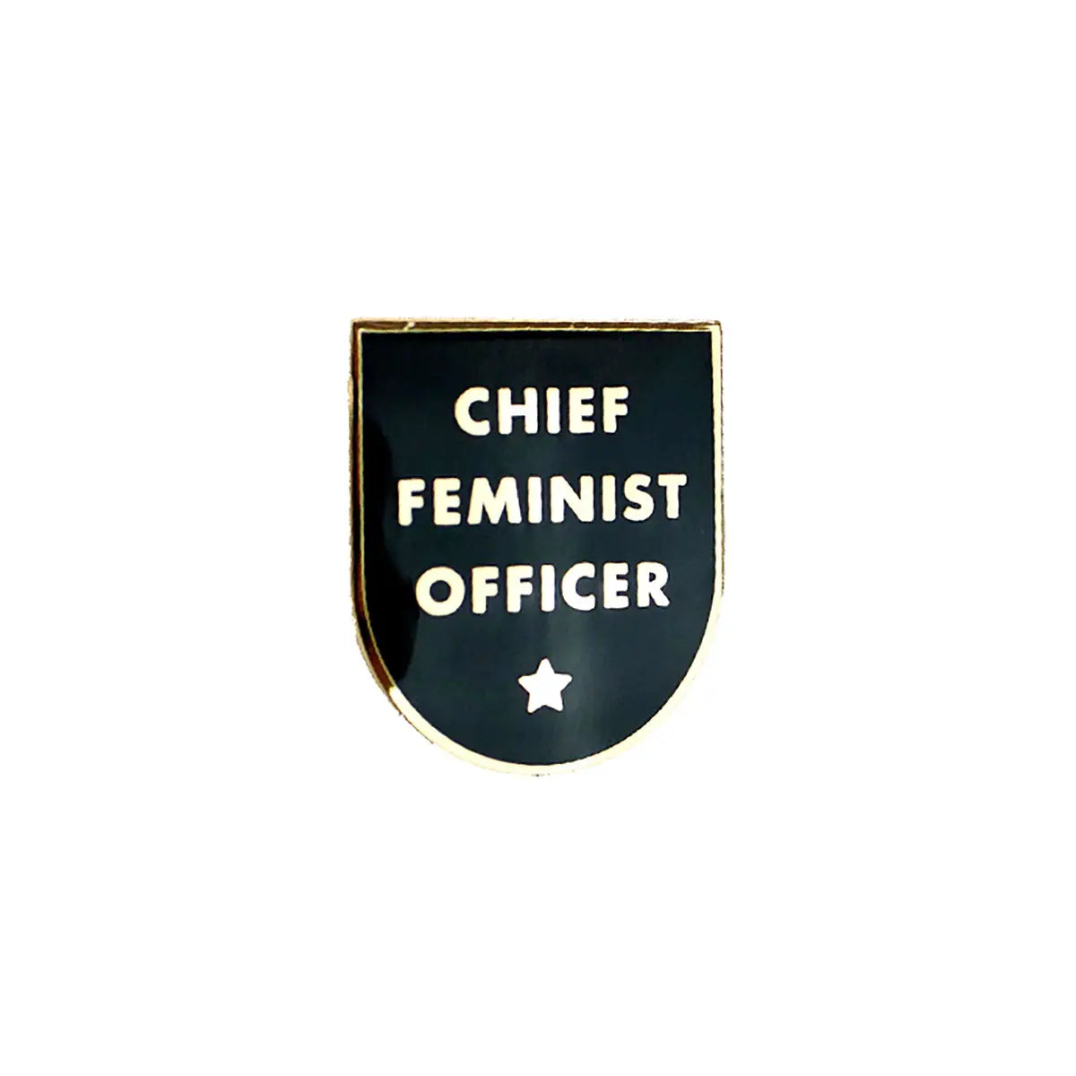 Chief Feminist Officer Pin