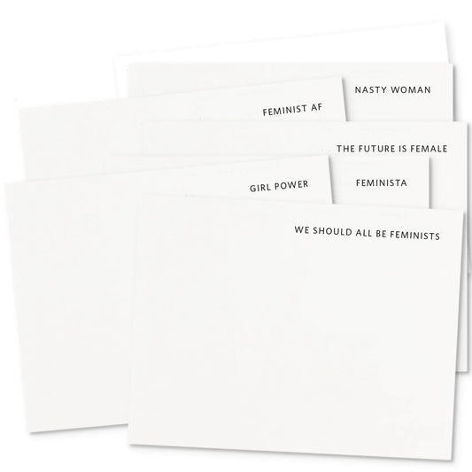 Feminist Notecard & Envelope Set