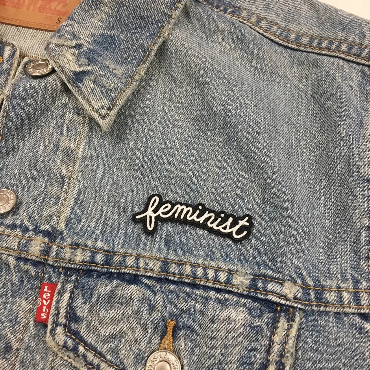 Feminist Embroidered Patch