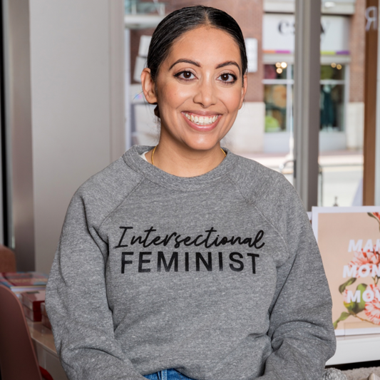 Madame Premier Intersectional Feminist Adult Crewneck Sweater