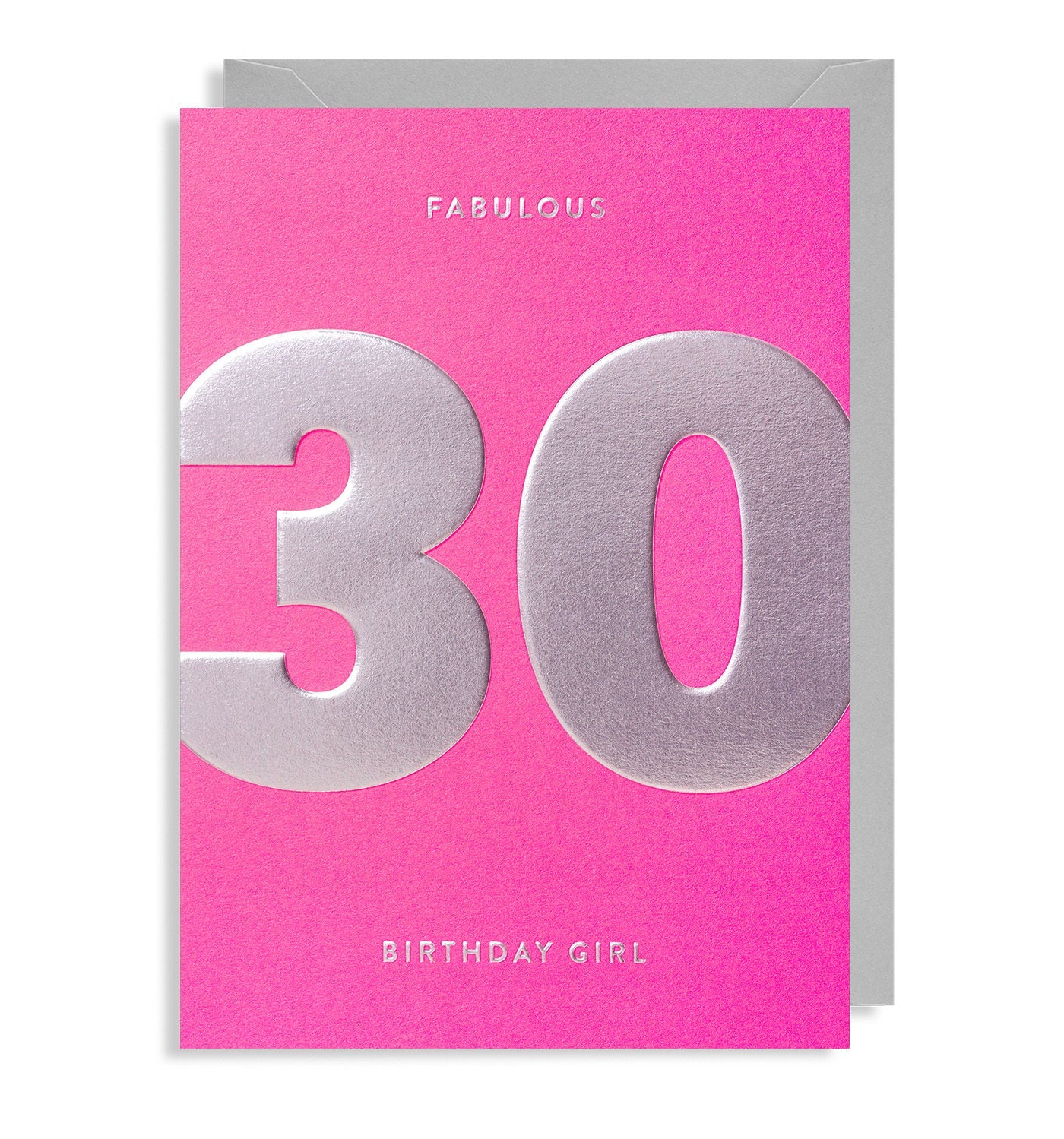 Fabulous 30th Birthday Card