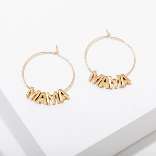 Mama Gold Earrings